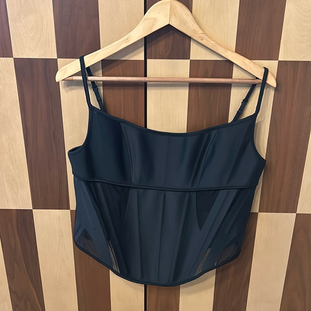 Thierry Mugler & H&M corset top size large. Firm on price
